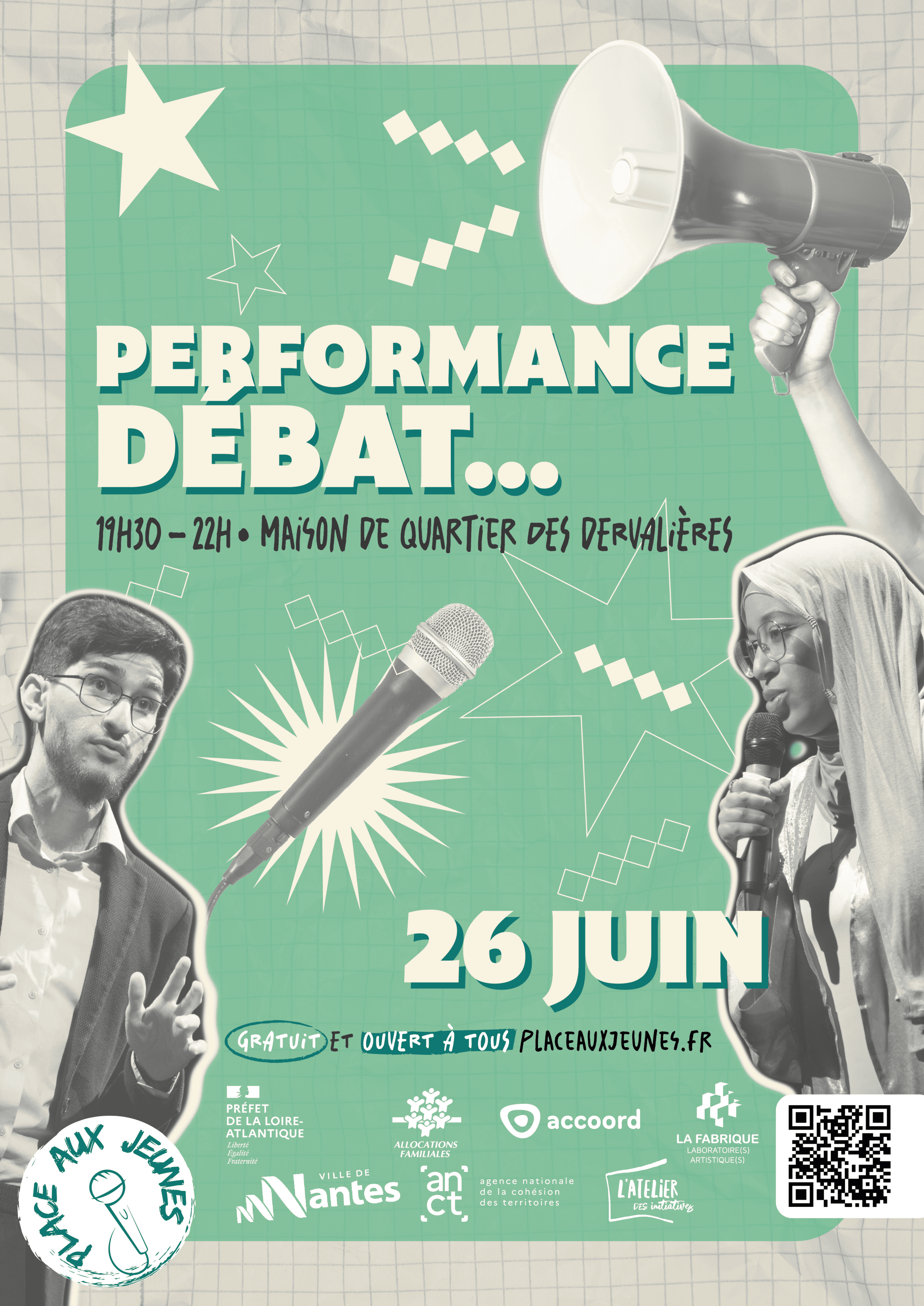performance débat des dervallière le 26 juin